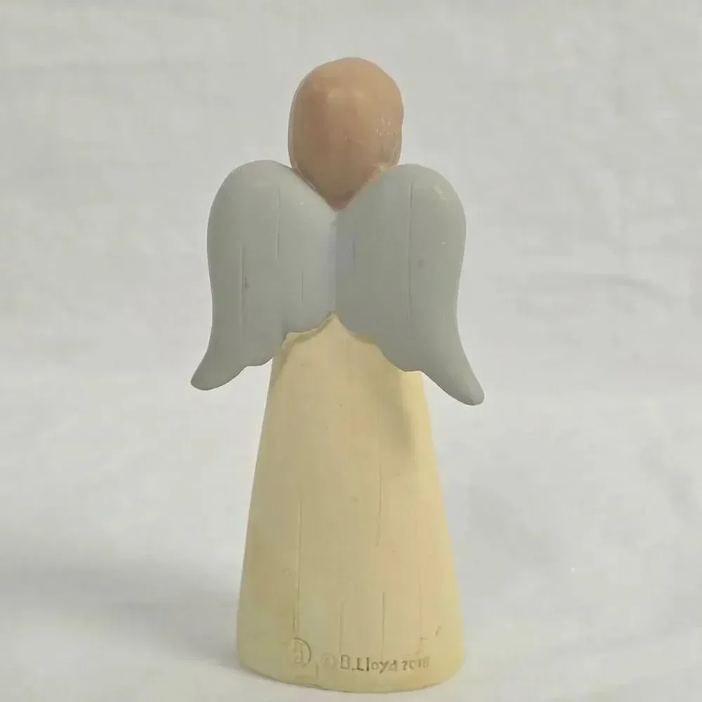 B. Lloyd Angel Figurine He Gives Faith Me Strength